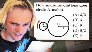 xQc Instantly Solves The SAT Question Everyone Got Wrong