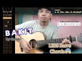 BAKIT - Cueshé *Guitar Chords with STRUMMING + Lyrics | JC Guitar