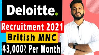 🔴 Deloitte Off Campus 2021 | Deloitte Recruitment Process 2021