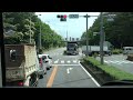 2017 高速バス jrバス 筑波大学→つくばセンター→東京駅 4k版