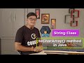 Java String toCharArray() method | How to convert toCharArray to string in Java?
