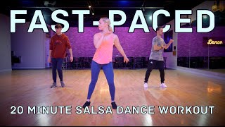 20 Minute Fast-Paced Salsa Dance Workout