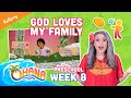 God Loves My Family | Ohana (2023) | Preschool Week 8