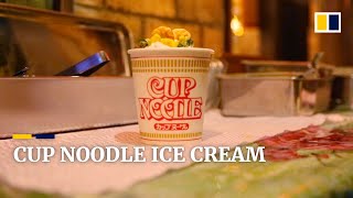 A cool match made in Japan: Cup Noodle-flavoured ice cream