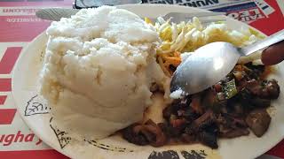 ugali matumbo(tripes)