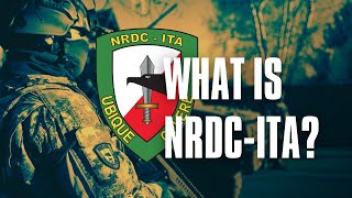 What is NRDCITA? We are a Rapid Reaction Force HQ based in Italy part of the NATO Military Structure