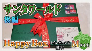 【購入品紹介】サンタワールド ハッピーボックス Mサイズ 開封動画 後半