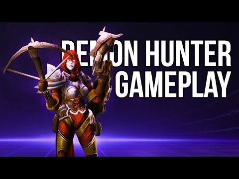 Heroes Of The Storm: Valla The Demon Hunter - Hero Spotlight (Gameplay ...