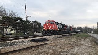 CSXT K85122 SB @ Parkway Avenue Ft. CN 3271/3861! Railfanning The Cincinnati Terminal Subdivision