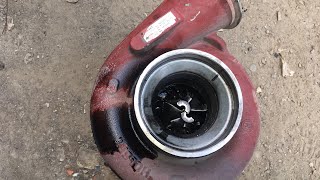 SE EXPLOTÓ EL TURBO, MOTOR ISX