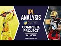 IPL data analysis project with Python in 1 hr | Data Analysis Project | Python project