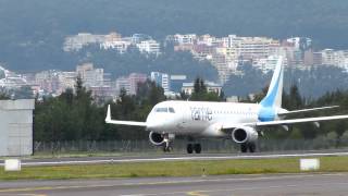 TAME Embraer 190 HC-CEZ SEQU takeoff (HD)