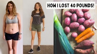 5 STEPS TO KICKSTART YOUR VEGAN WEIGHT LOSS JOURNEY🥗🥔||How I lost 40 pounds