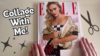 Collage With Me! ✨ One Magazine Challenge