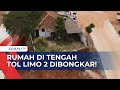 Belum Digusur, Penampakan Rumah di Tengah Gerbang Tol Cinere-Jagorawi Viral!