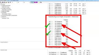 الصدق التمييزي لنموذج التحليل التوكيدي Lesson 141: Discriminant validity  #SPSS: