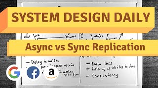 Async vs Sync Replication