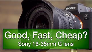 Good, Fast, Cheap? Sony FE PZ 16-35mm F4 G lens review