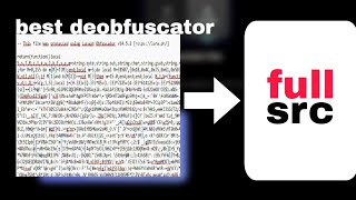 Lua Deobfuscator/Dumper || Moonsec/Luraph/ironbrew and 10 more .... 👻