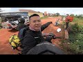 ជីផាត_road trip to camping ញាំគោគេច​ 🍀🛵🇰🇭