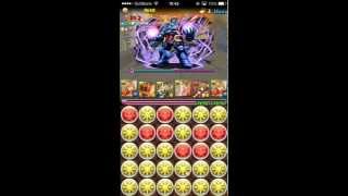 【パズドラ】DCコミックスコラボ 地獄級 スーパーガールPT ノーコン