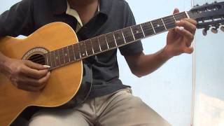 raga anandabhairavi arohana avarohana - ascend and descend of indian ragas on guitar