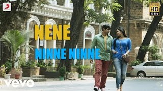 Nene - Ninne Ninne Lyric | Harris Jayaraj | Jiiva
