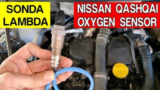 How To Clean Oxygen Sensor Nissan Qashqai 1.5 dCi K9K Diesel| Pulire la Sonda Lambda Qashqai Renault