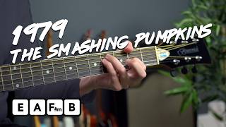 The Smashing Pumpkins - 1979 guitar lesson tutorial