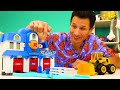 compilation de 25 min de jeux avec voitures 🚑 🚒 🚐 monster machines et robocars pour enfants