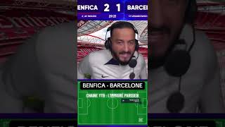 Benfica 4 - 5 BARÇA  réaction folle de l'immigre Parisien 🤣