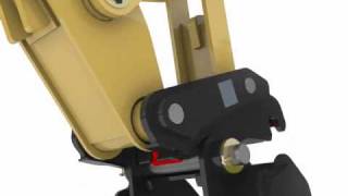 Dual Lock Coupling Feature on Cat® Excavators