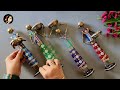 diy rajasthani kalbelia inspired candle holders from waste materials colourful crafts for diwali