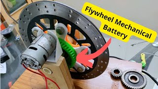 Flywheel Energy Storage - Mechanical Battery and Regenerative Braking in EVs