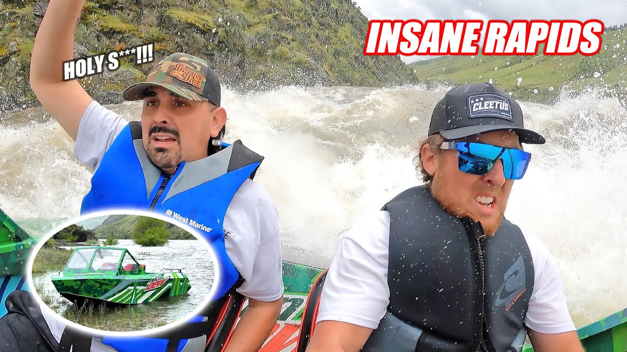 We Sent Our Supercharged Mini Jet Boats 3,000 Miles To Idaho... and Got ROCKED By Rapids!!!