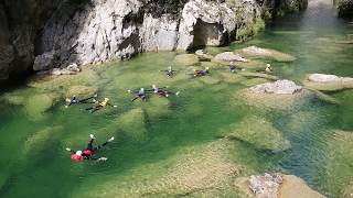 Split canyoning tours -  Cetina river - Amazing drone video