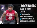 gomvb jayden woods defensive highlights lb ath class of 2022