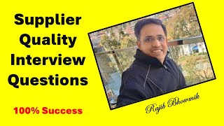 Interview questions and answers for 'Supplier Quality Engineer'