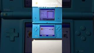 2 players on new super mario bros Nintendo ds and 3ds