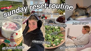 my sunday reset routine *self care, cleaning, selling my clothes, & more* vlogmas day 19