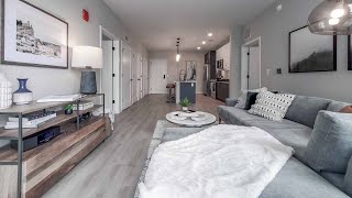 Tour a B8 two-bedroom model at The Fynn apartments in Elmhurst