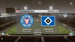 Holstein Kiel 0 x 1 Hambuger SV - Bundesliga 2 (Campeonato Alemão) 18ª rodada. Temporada 1.