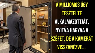 A milliomos úgy tesztelte alkalmazottját, nyitva hagyva a széfet, de a kamerát visszanézve...