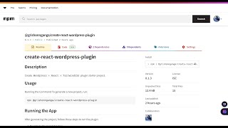 Build Wordpress plugin with React + TailwindCSS