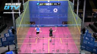 Squash : Nick Matthew v James Wilstrop : 2011 Delaware Investments U.S. Open Squash