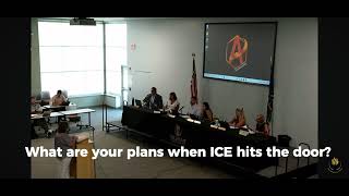 “What Are Your Plans When ICE Hits the Door?”