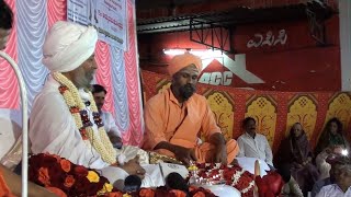 Shwet Shant Shri Jadeya Shantlingeshwar Mahaswamiji Ashirvachan - 31st December 2016, Gadag.