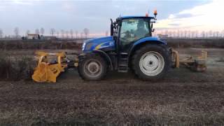 Team Moretto| New Holland Ts 110A + ALPEGO Trisar TR46-220 \u0026 TriLat TL33-180