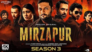 Mirzapur 3  Movie | Pankaj Tripathi, Ali Fazal, Divyenndu | New Release Bollywoo