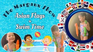 ASIAN FLAGS + SWIM TIME | The Margaux Show